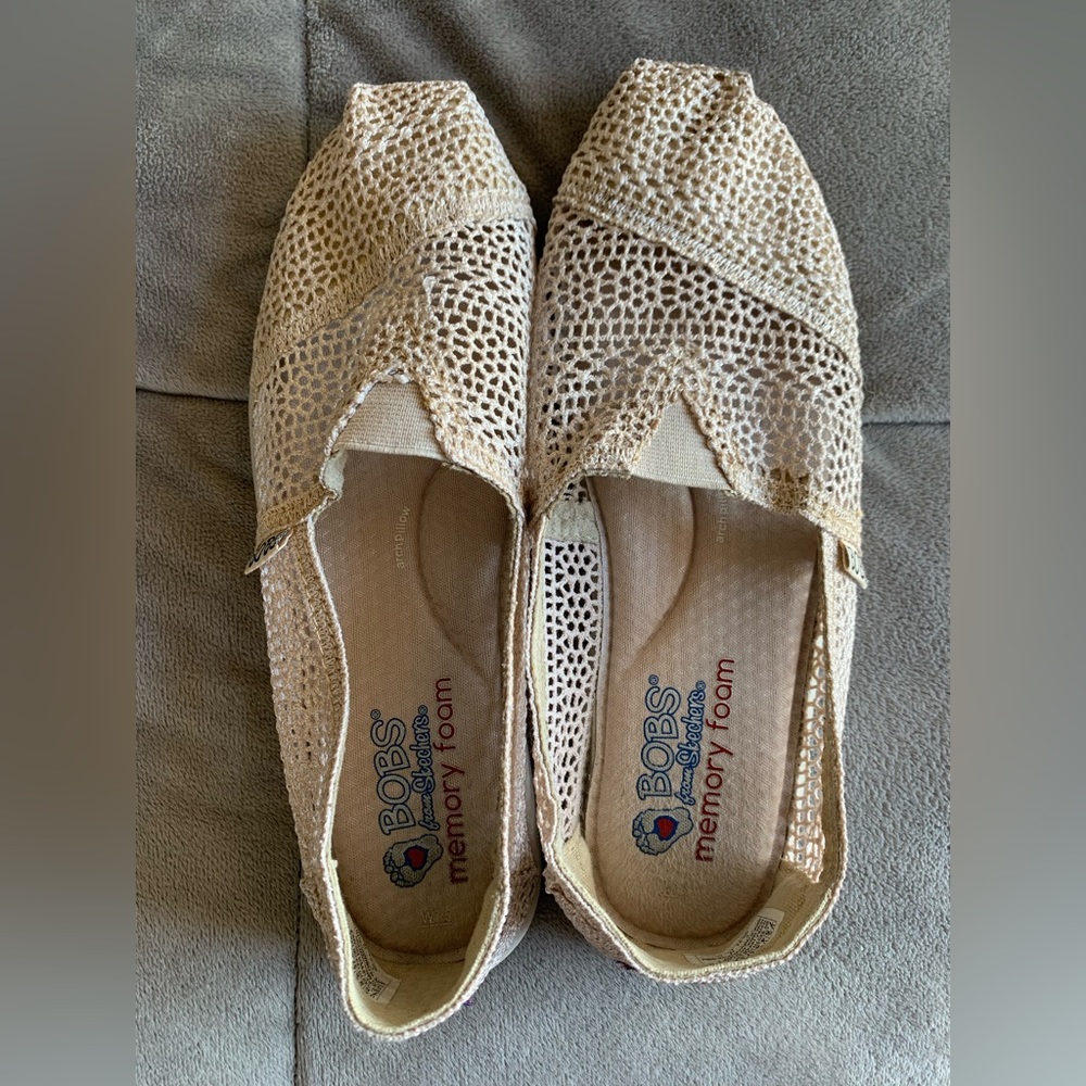 BOBS SKETCHERS Memory Foam Shoes SIZE 7.5